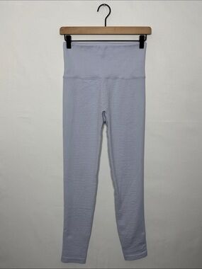 WAP130 {all in motion} Light Purple Ultra High Rise Ribbed Textured Leggings